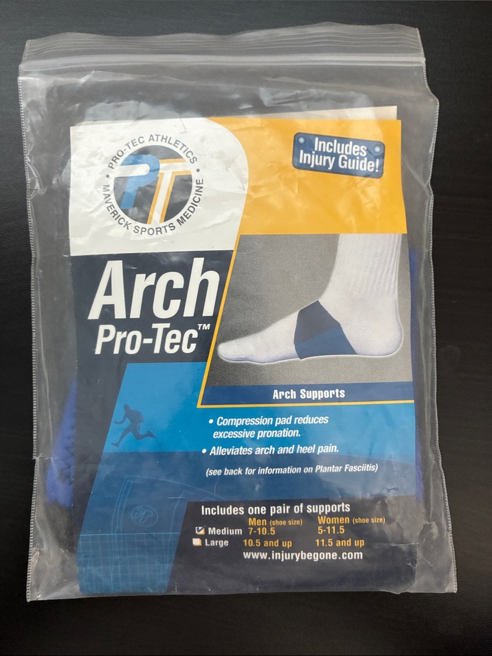 Arch Support - Blue/White